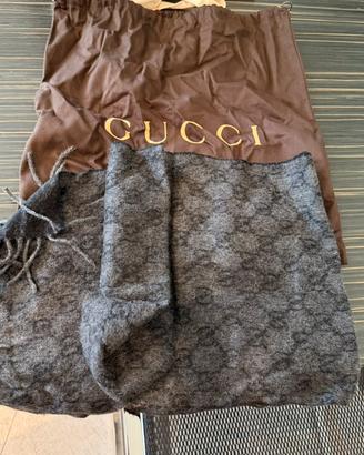 Sciarpa Gucci grigio nero