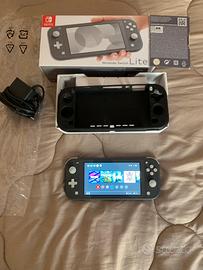 Nintendo Switch lite grey + accessori
