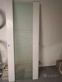Porta scrigno legno bianca