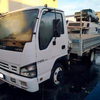 ISUZU NPR 77 L GRU CASSONE