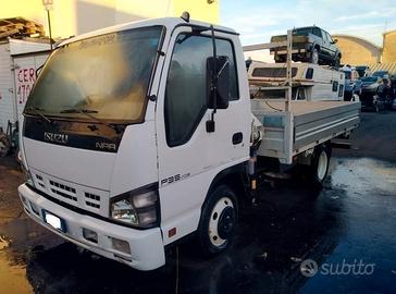 ISUZU NPR 77 L GRU CASSONE