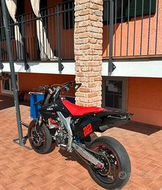CRF 450 Motard preparato pista, targato