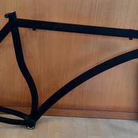 telaio fixed saldatura tig floccato