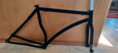 telaio fixed saldatura tig floccato