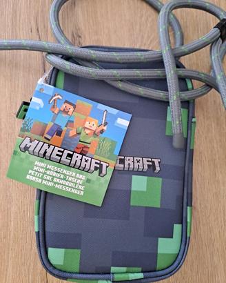 borsa mini minecraft