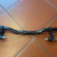 MANUBRIO BICI MARCA NISI MOUNTAIN BIKE CON LEVE