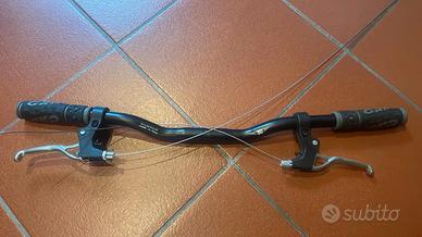 MANUBRIO BICI MARCA NISI MOUNTAIN BIKE CON LEVE