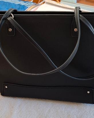 Borsa H&M shopper nera  elegante e capiente 