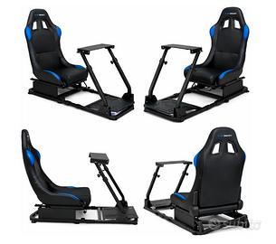 Sedia simulatore + volante Ferrari F458 Xbox