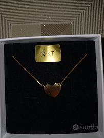  collana oro 9 carati 