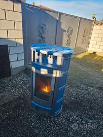 stufa a pellet Piazetta 11 kw canalizzata 