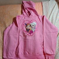 felpa rosa di Frozen 
