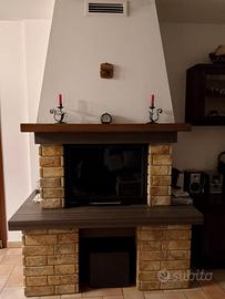 Caminetto con inserto Palazzetti