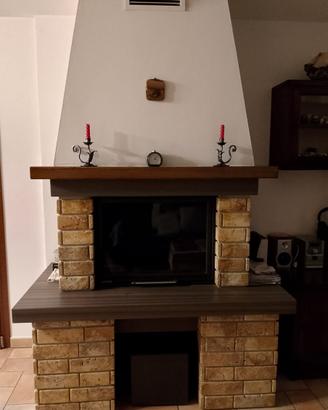 Caminetto con inserto Palazzetti