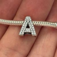 Charm Lettera A in argento s925