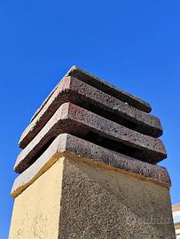 Comignolo in cemento antivento