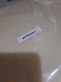 coperta in lana merinos nuova mai usata