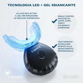 kit per sbiancare denti elettronico
