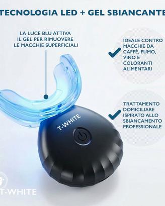 kit per sbiancare denti elettronico