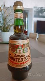 Bottiglia Amaro Montenegro vintage fine  anni '90