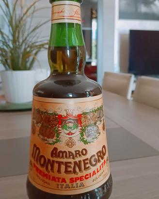 Bottiglia Amaro Montenegro vintage fine  anni '90