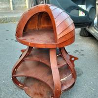 Forno a pietra riproduzione in legno