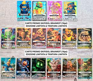 Carte Promo Skifidol Brainrot (16 pz) Ed. Limitata