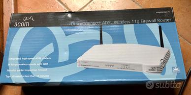 3Com Router Wi-Fi ADSL Wireless 54Mbps 11g