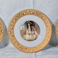 Trittico Piatti da Collezione "Victorian Dreams" -