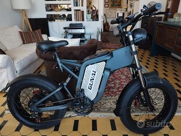 Bicicletta elettrica GUNAI MX25 biammortizzata