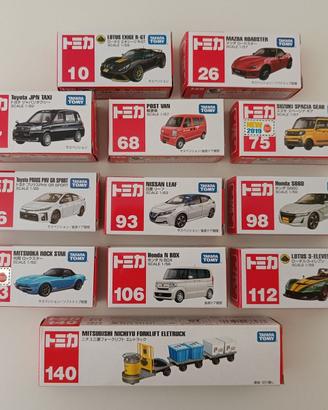 LOTTO 12 AUTO TOMICA TAKARA TOMY - 1:60