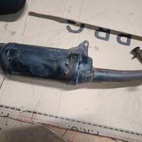 Marmitta originale Piaggio zip completa