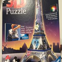 Puzzle disney 3d topolino parigi