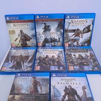 Lotto giochi PS4/PS5 Assassin's Creed