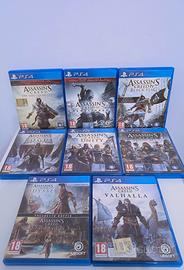 Lotto giochi PS4/PS5 Assassin's Creed