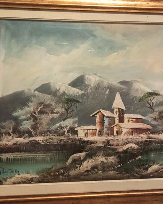 Quadro di Antonio Ponticelli - olio su tela