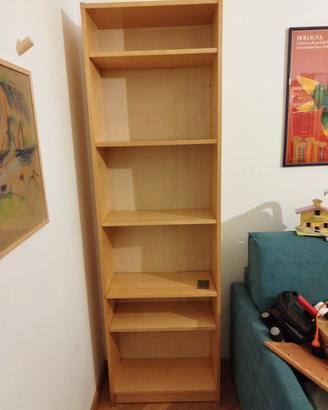 Libreria Ikea modelli Billy colore betulla