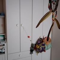 Armadio Ikea bianco 4 ante 3 cassetti