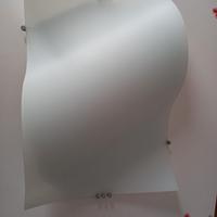 Plafoniera design ondulata