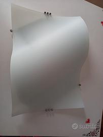 Plafoniera design ondulata