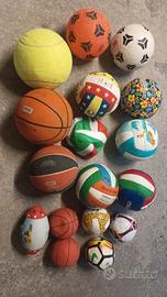 PALLONI PALLAVOLO BASKET CALCIO
