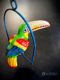 Tucano Sud Americano Cartapesta da collezione