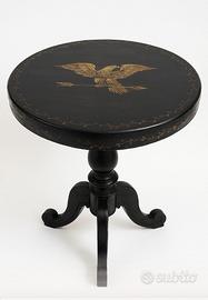 Tavolino rotondo in legno massiccio – Epoca '800