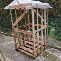 gabbia bancale per legna