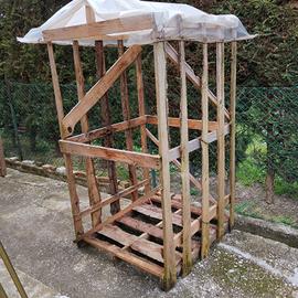 gabbia bancale per legna