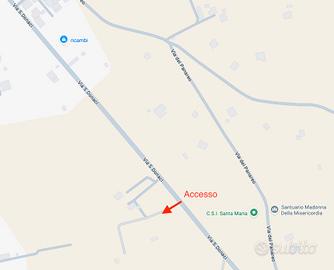 10000 mq a 500 metri da Mesagne edificabile 100 m