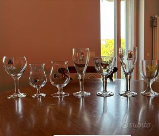 Bicchieri birra trappista assortiti