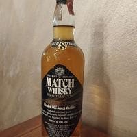 MATCH scotch whiskey 8 years old
