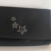 Pochette da polso Pupa nera con stelle