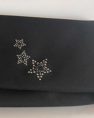 Pochette da polso Pupa nera con stelle